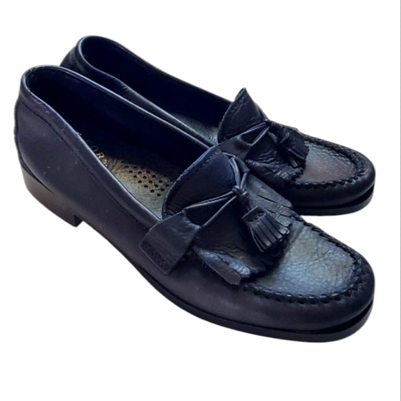 Dexter Shoes - Dexter Comfort Leather Black Womens Loafers. Size 8.5M